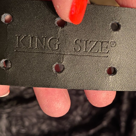 Cuir veritable King size Leather Belt - Picture 6 of 17